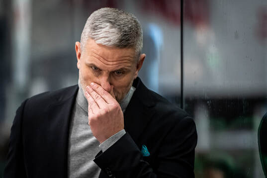 Kristianstads tränare Mikael Gath deppar