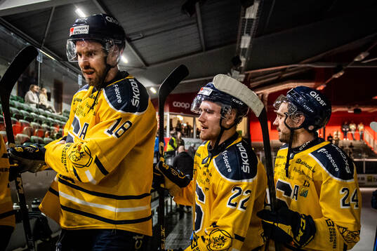 Södertäljes Linus Videll, Jacob Bjerselius och Jacob