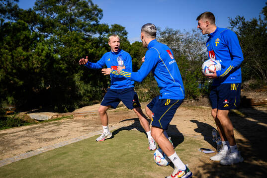 André Boman, Jacob Ondrejka and Alexander Bernhardsson of