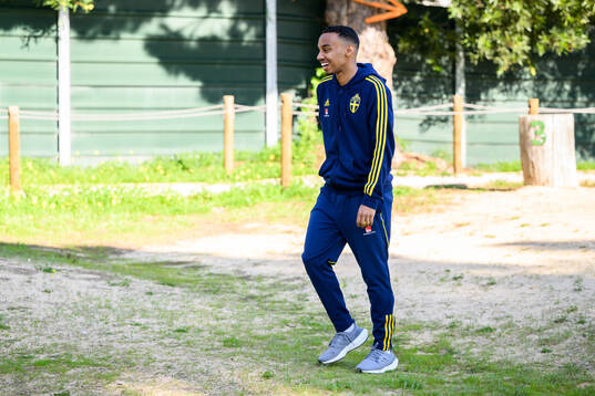 Bilal Hussein of the Swedish men's football national team