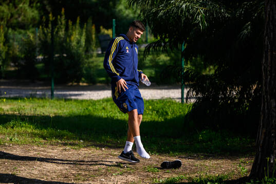 Edvin Kurtulus of the Swedish men's football national team