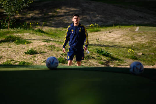 Armin Gigovic of the Swedish men's football national team
