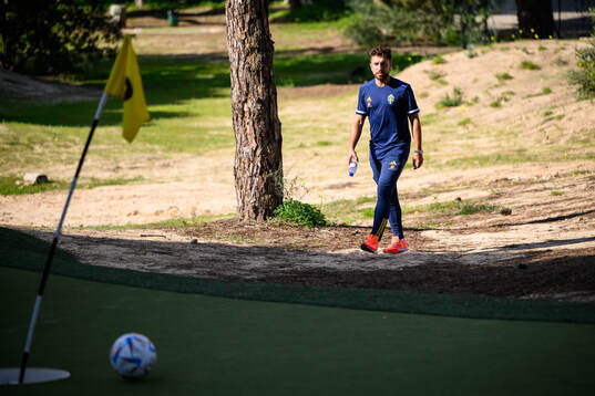 Moustafa Zeidan of the Swedish men's football national team