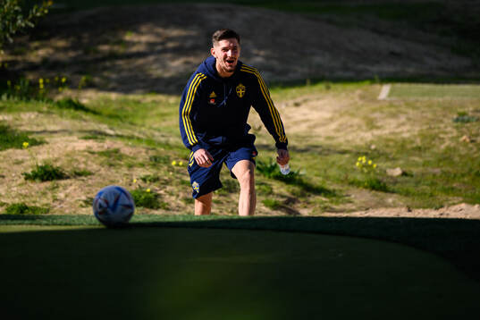 Armin Gigovic of the Swedish men's football national team