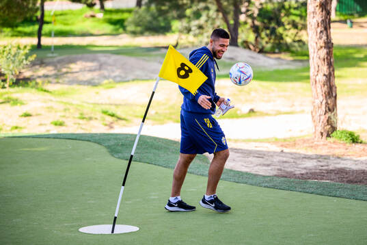 Omar Faraj of the Swedish men's football national team