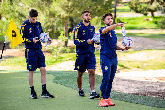 Armin Gigovic, Omar Faraj and Moustafa Zeidan of the