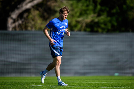 Rasmus Schüller of the Finnish men's national team at a