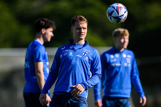 Saku Ylätupa of the Finnish men's national team at a