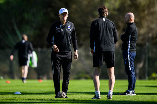 head coach Markku Kanerva of the Finnish men's national