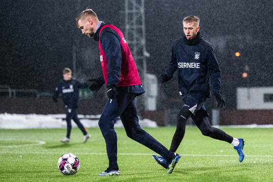 Sebastian Eriksson och Elias Hagen
