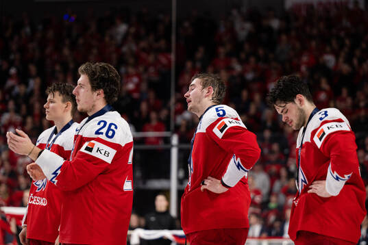 Martin Rysavy , David Jiricek and David Spacek of Czech