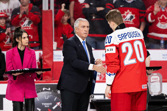 Luc Tardif, President of the International Ice Hockey