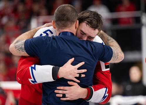 David Jiricek of Czech Republic looks dejected