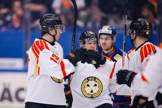 Brynäs Samuel Johannesson jublar