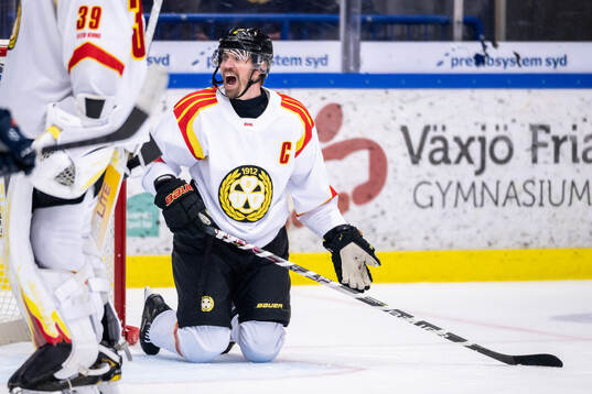 Brynäs Anton Rödin deppar när han blir utvisad