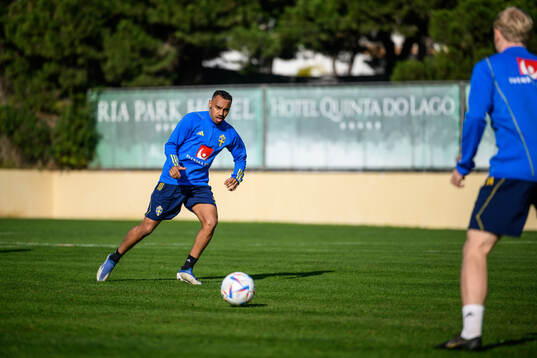 Bilal Hussein of the Swedish men's football national team