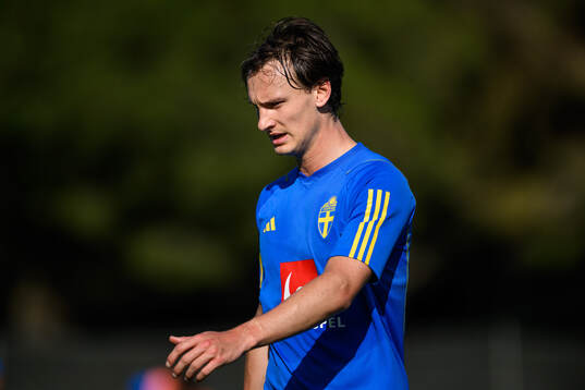 Hjalmar Ekdal of the Swedish men's football national team