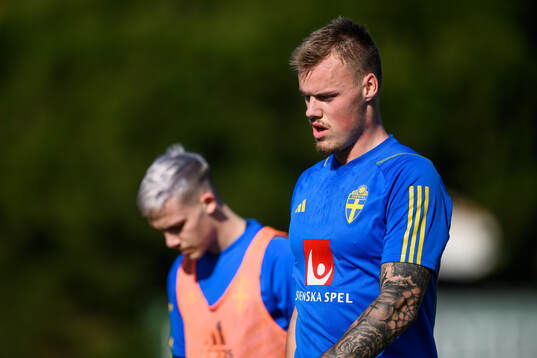 Victor Eriksson of the Swedish men's football national team