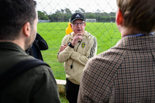 head coach Janne Andersson of the Swedish men's football