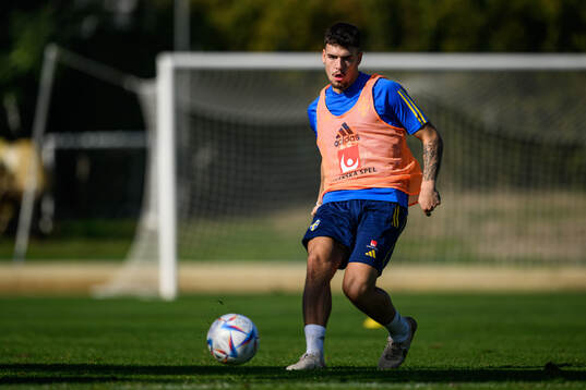 Edvin Kurtulus of the Swedish men's football national team