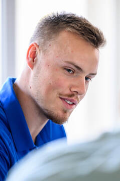 Victor Eriksson of the Swedish men's football national team