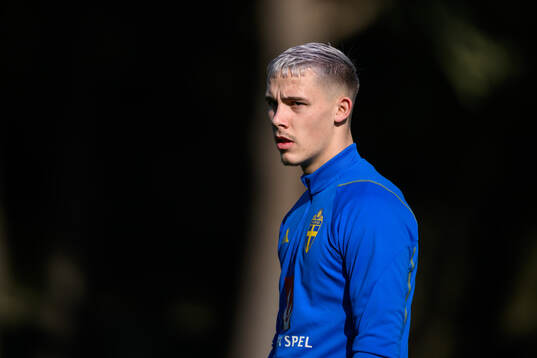Jacob Ondrejka of the Swedish men's football national team