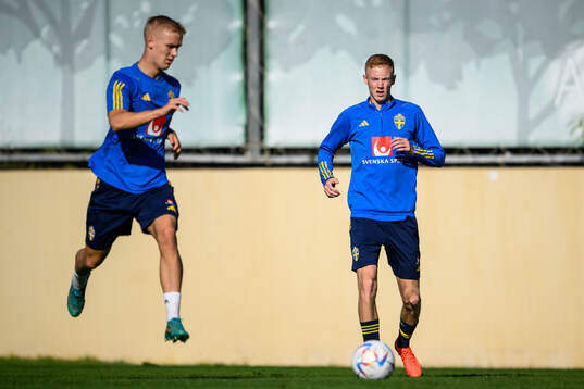 Carl Gustafsson and Hugo Larsson of the Swedish men's