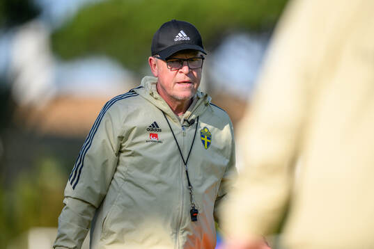 head coach Janne Andersson of the Swedish men's football