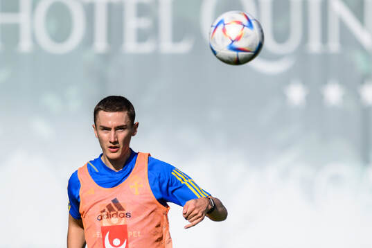 Gustaf Lagerbielke of the Swedish men's football national