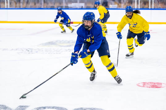 Mira Jungåker of Sweden at a practice session