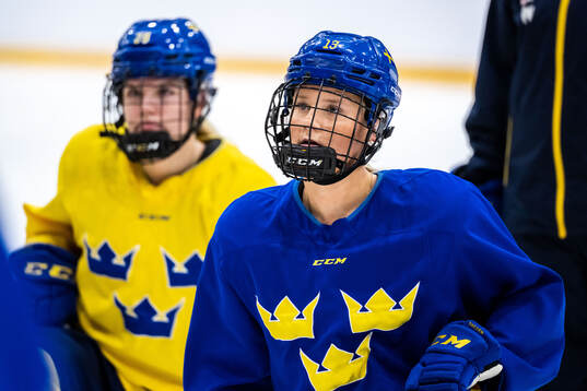 Mira Hallin Mira Hallin of Sweden at a practice session