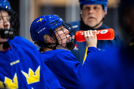Stina Andersson of Sweden at a practice session