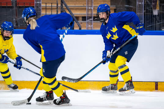 Mira Jungåker of Sweden at a practice session