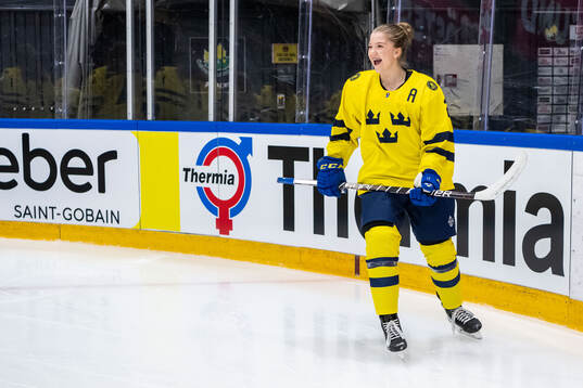 Ebba Hedqvist of Sweden at a practice session