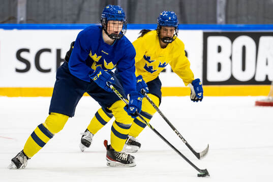 Isabelle Leijonhielm of Sweden at a practice session