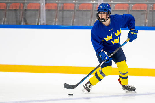 Mira Jungåker of Sweden at a practice session