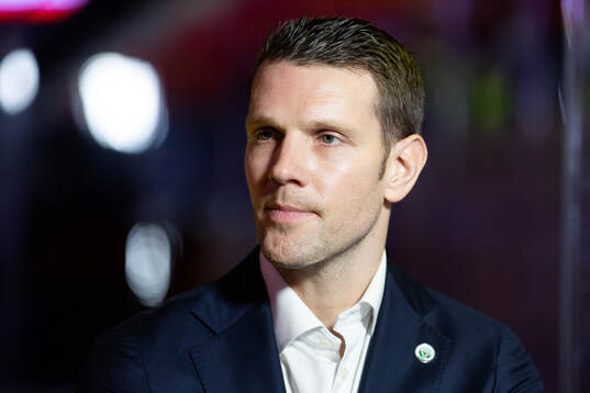 Frölundas sportchef Fredrik Sjöström innan
