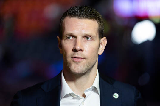 Frölundas sportchef Fredrik Sjöström innan