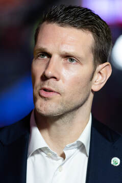 Frölundas sportchef Fredrik Sjöström innan