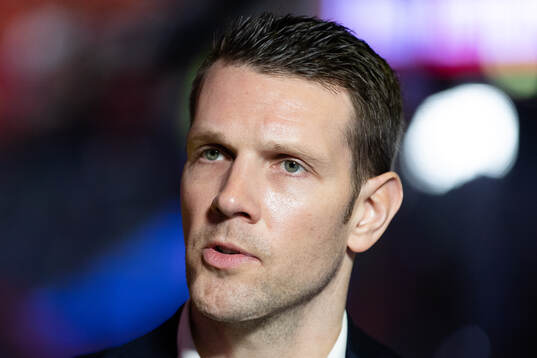 Frölundas sportchef Fredrik Sjöström innan