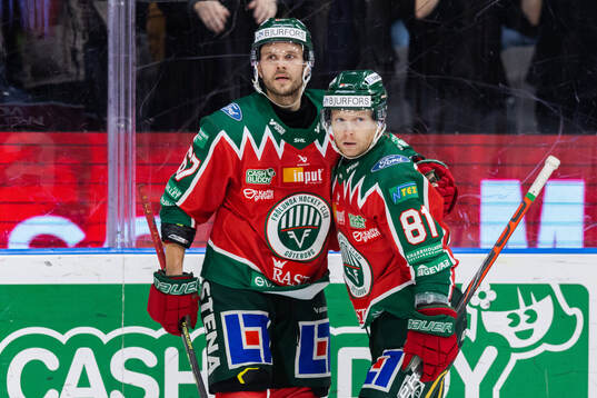 Frölundas Ryan Lasch jublar