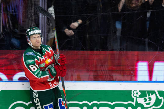 Frölundas Ryan Lasch jublar