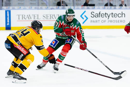 Luleås Jonathan Andersson och Frölundas Loui Eriksson