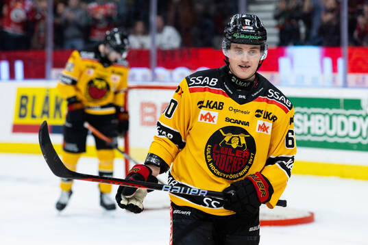 Luleås Julius Honka deppar