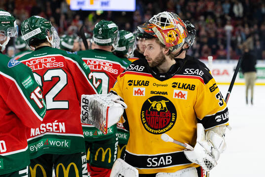 Luleås målvakt Joel Lassinantti