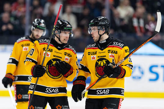 Luleås Tomi Sallinen och Oscar Engsund deppar