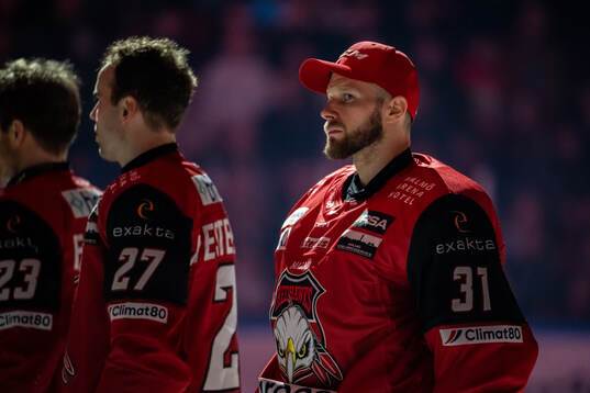 Malmö Redhawks målvakt Brandon Maxwell