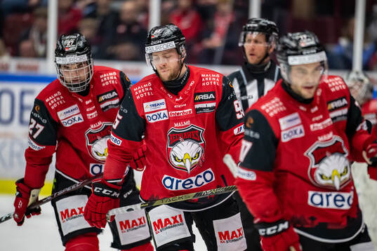 Malmö Redhawks Lukas Wernblom deppar