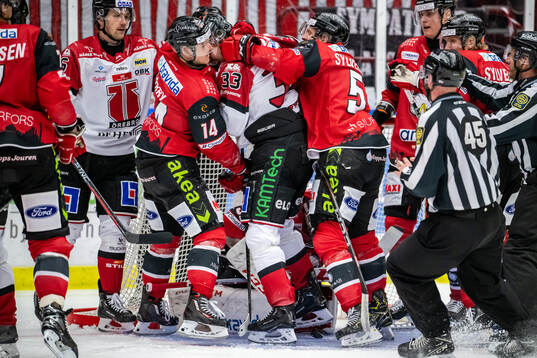 Malmö Redhawks Carl-Johan Lerby, Emil Sylvegård
