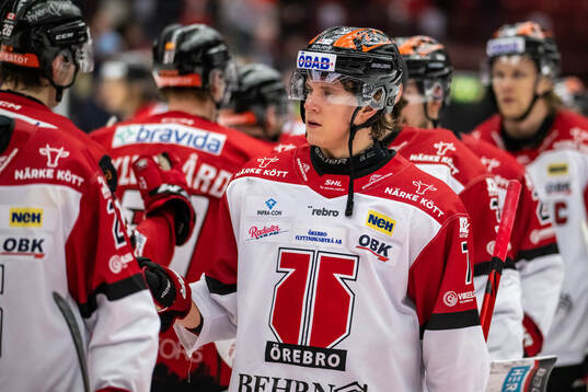 Örebros Marcus Hardegård deppar